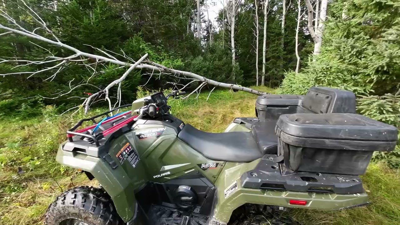 Обзор базовой модели Polaris Sportsman 450 (25 часов наработки)