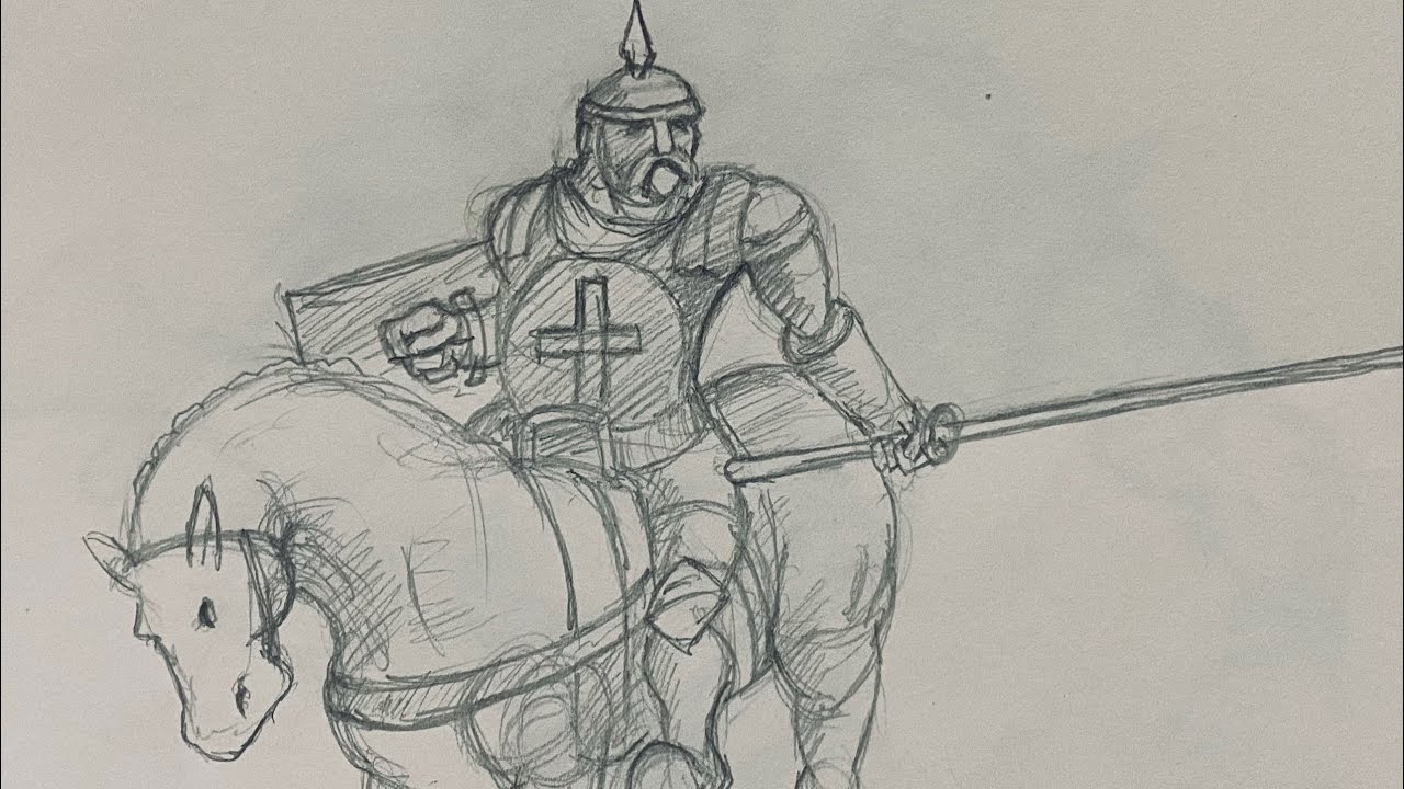 How To Draw A Knight