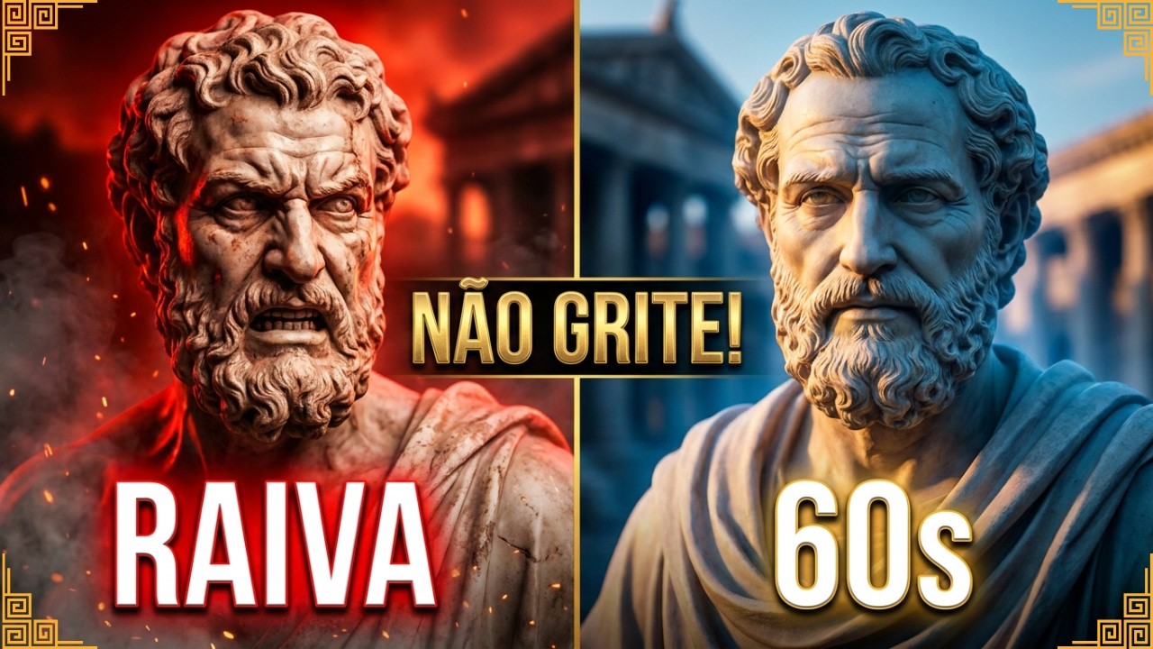Não Grite: A Técnica de 60 Segundos de Sêneca para Controlar a Raiva  | ESTOICISMO