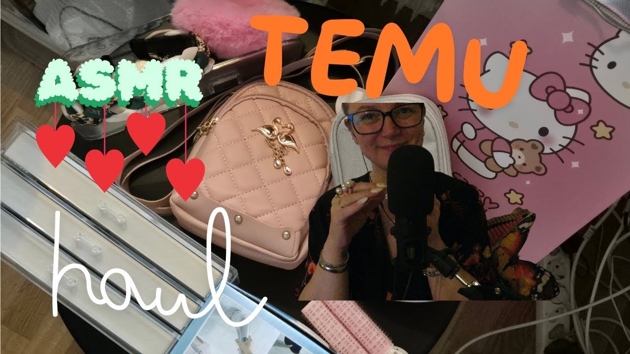 ASMR 》 TEMU Haul ZA SPAVANJE 💤