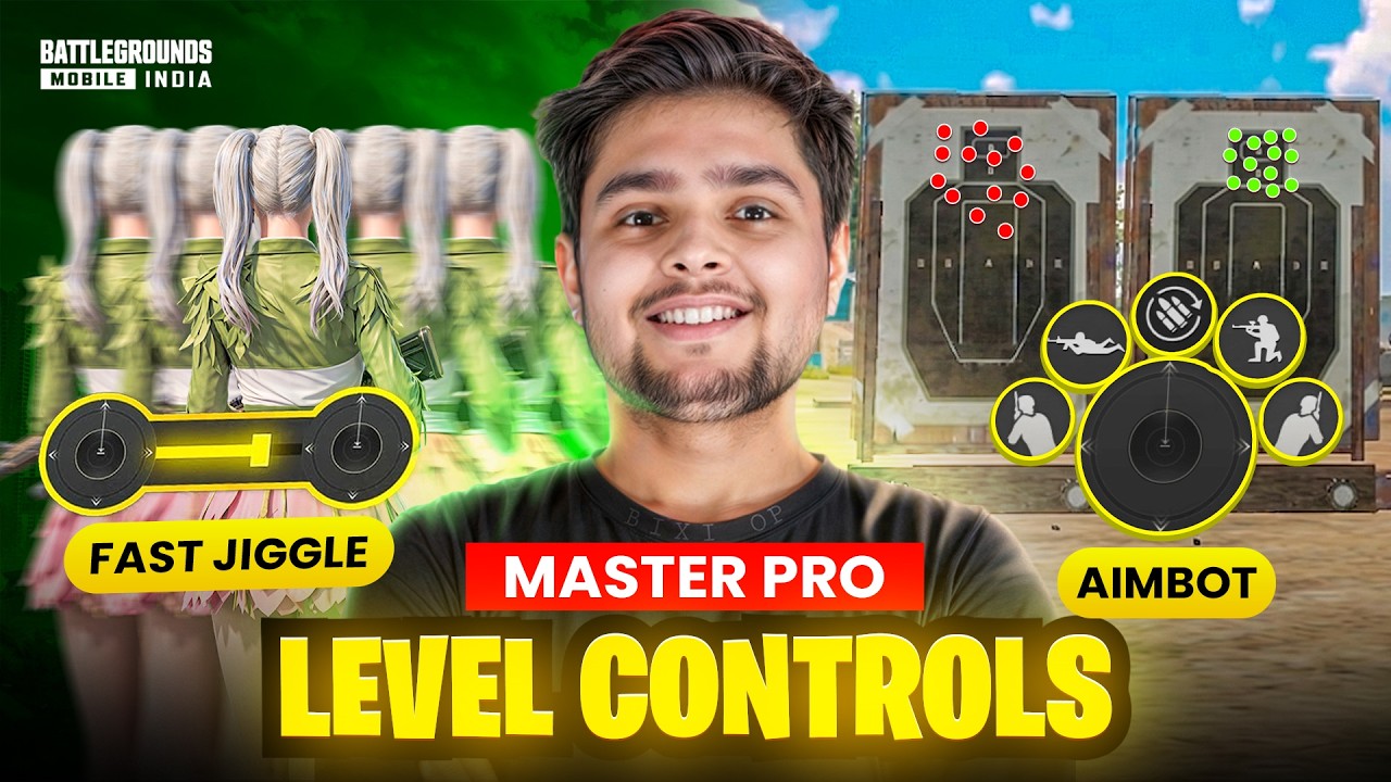 How To Make the BEST Control Layout in BGMI | Best 4 & 5 Finger Claw Control Setting