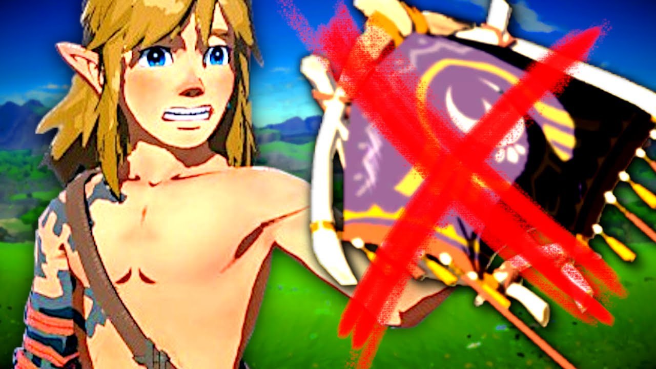 Can You Beat Zelda Tears of The Kingdom with NO PARAGLIDER?