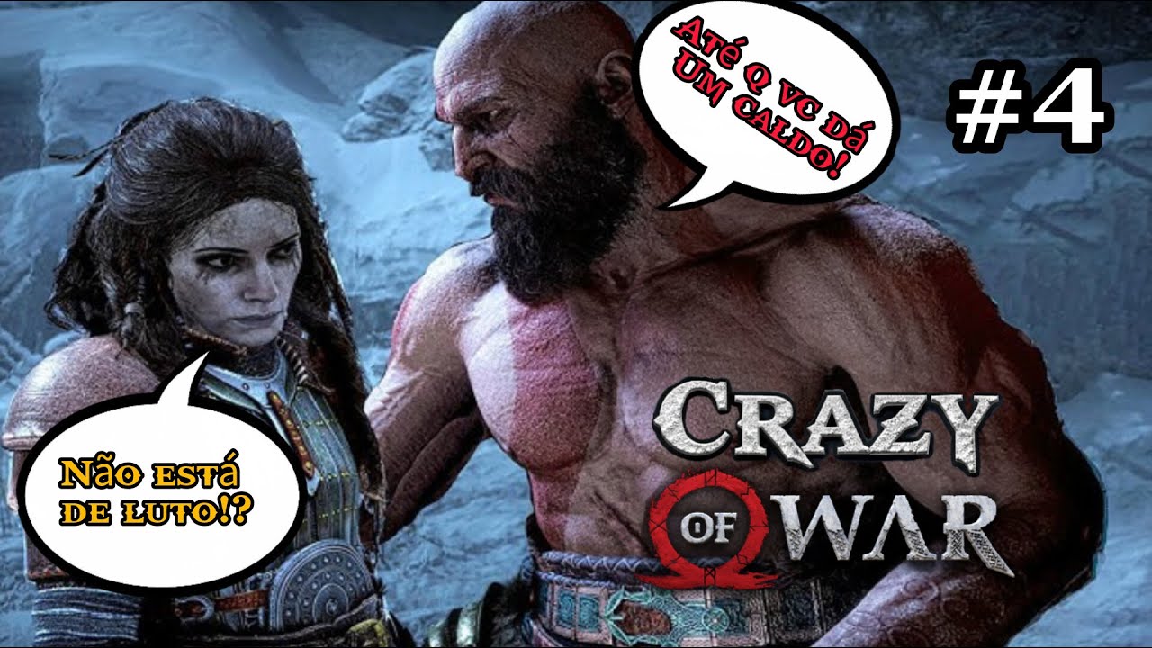 God of War 2018#4 - Jogando pela primeira vez em 2026!
