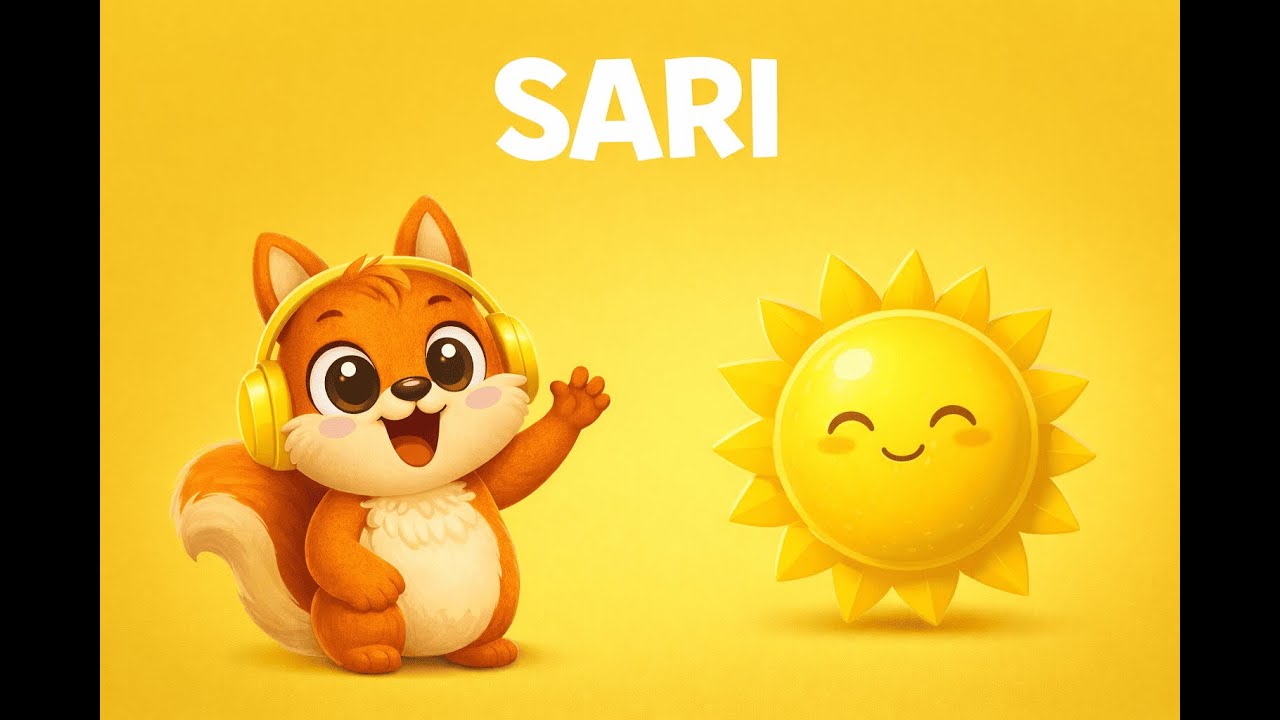 Renkler Şarkısı – Sarı 🟡 | Eğitici ve Sakin Çocuk Şarkısı