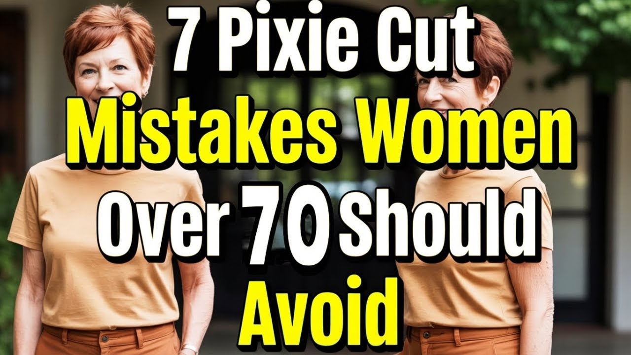 7 Pixie Cut Mistakes Mature Women Over 70 Should AVOID | For Stylish Women to look 10x younger