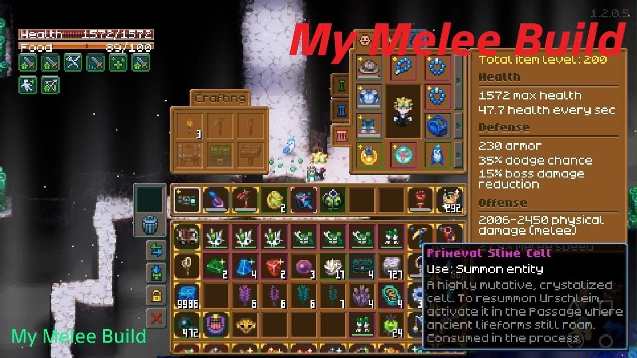 My Core Keeper Best Melee Build and Automatic Fish Farm