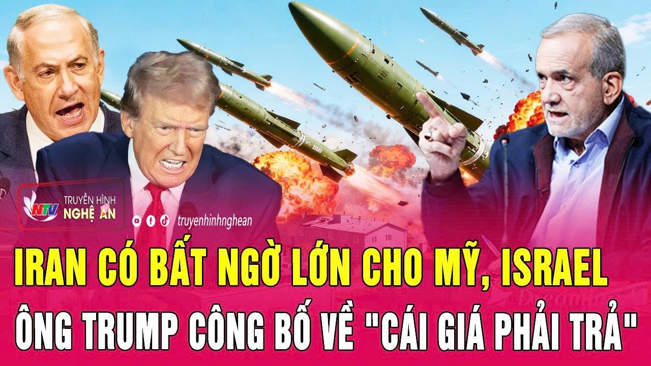 Toàn cảnh xung đột 20/3: Iran có bất ngờ lớn cho Mỹ, Israel; ông Trump công bố về 