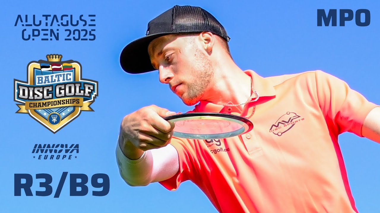 ALUTAGUSE OPEN BALTIC DISC GOLF CHAMPIONSHIPS 2025 MPO FINAL ROUND BACK 9