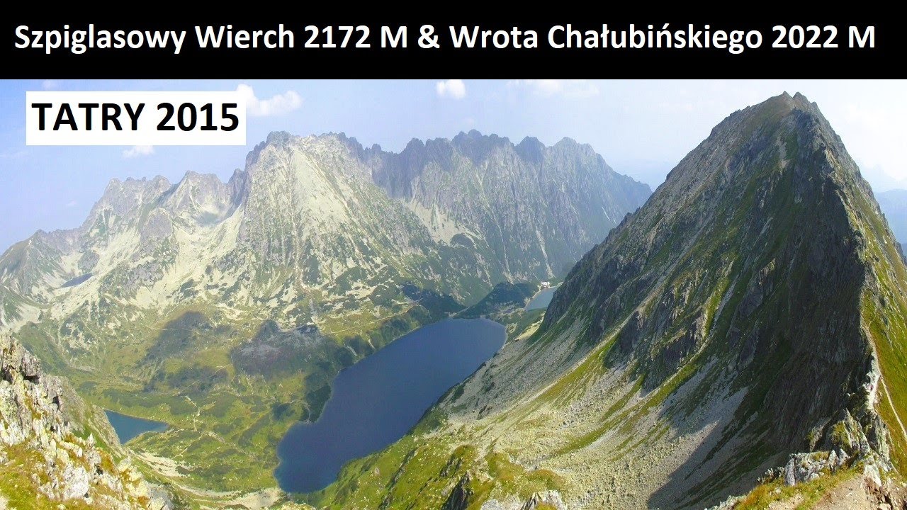 Szpiglasowy Wierch 2172 M & Wrota Chałubińskiego 2022 M - Tatry