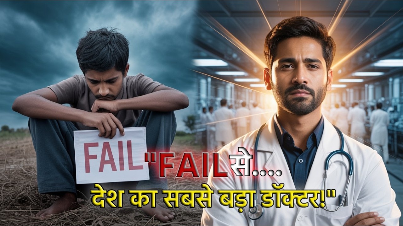असफलता से डरता था… फिर बना देश का सबसे बड़ा डॉक्टर! कैसे बदली किस्मत? I Motivational story I