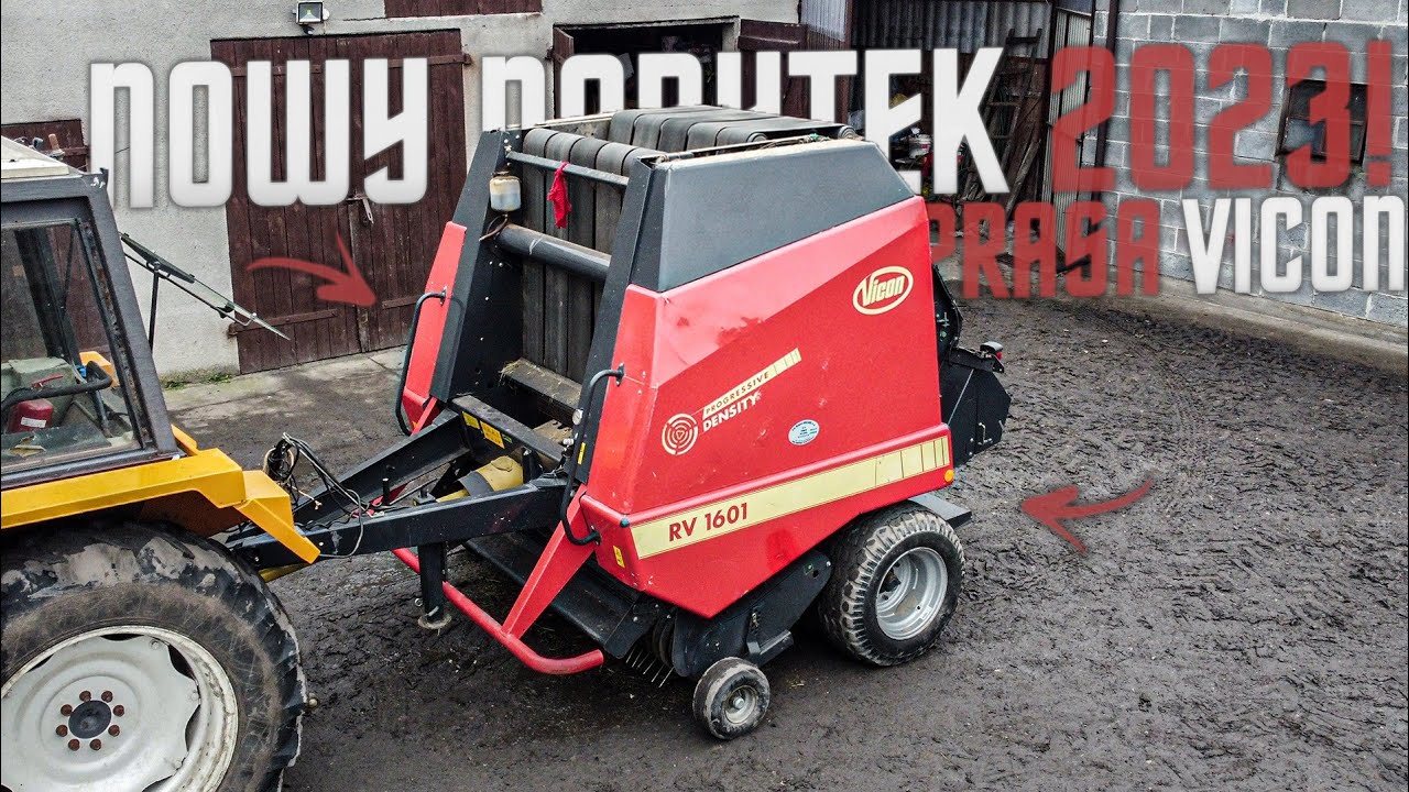 ☆Nowy Nabytek 2023!!☆Prasa Vicon Rv 1601!?☆Uruchomienie & Prezentacja!!☆Gr Kaźmierczak☆