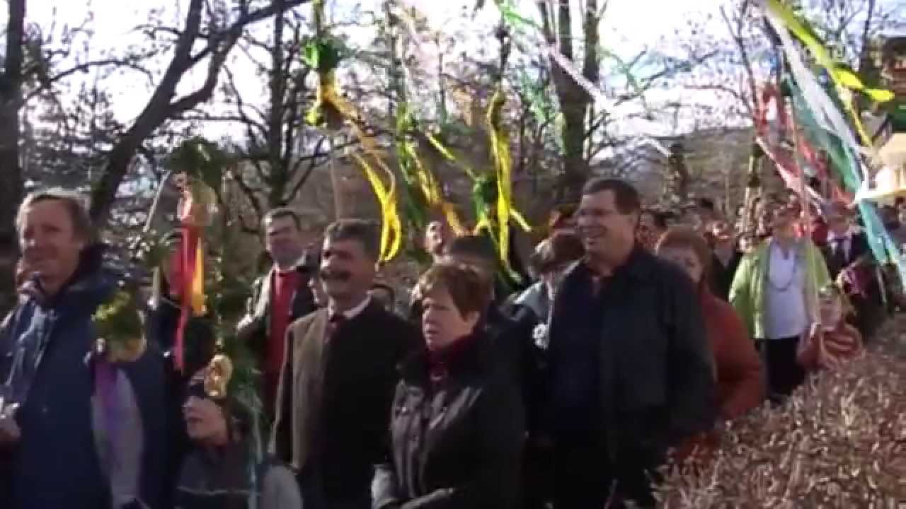 Tirol TV - Osterbrauch Palmlatten in Imst