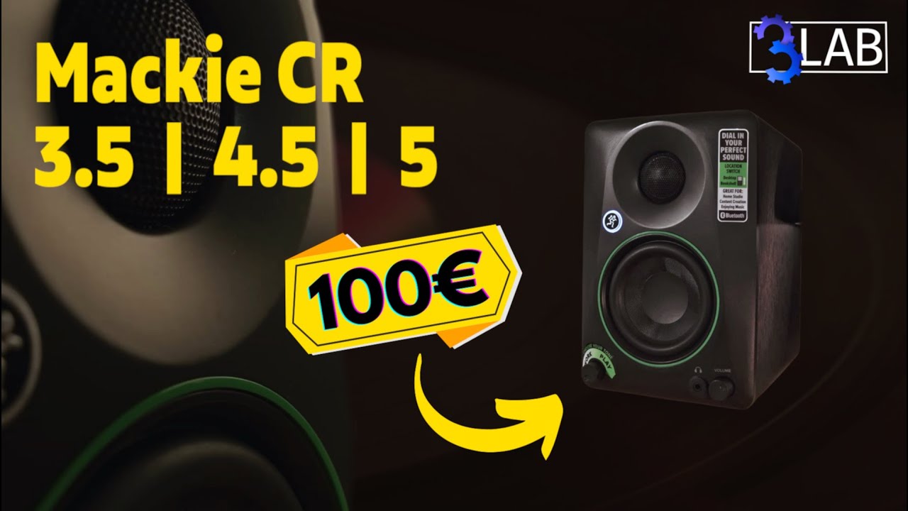 Großer Sound für kleines Geld?! - Mackie CR3.5, CR4.5 & CR5 Lautsprecher im Test