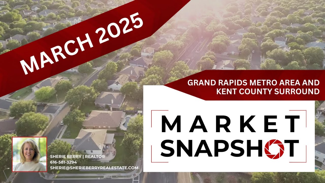 Grand Rapids Michigan Real Estate Housing Market Snapshot March 2025