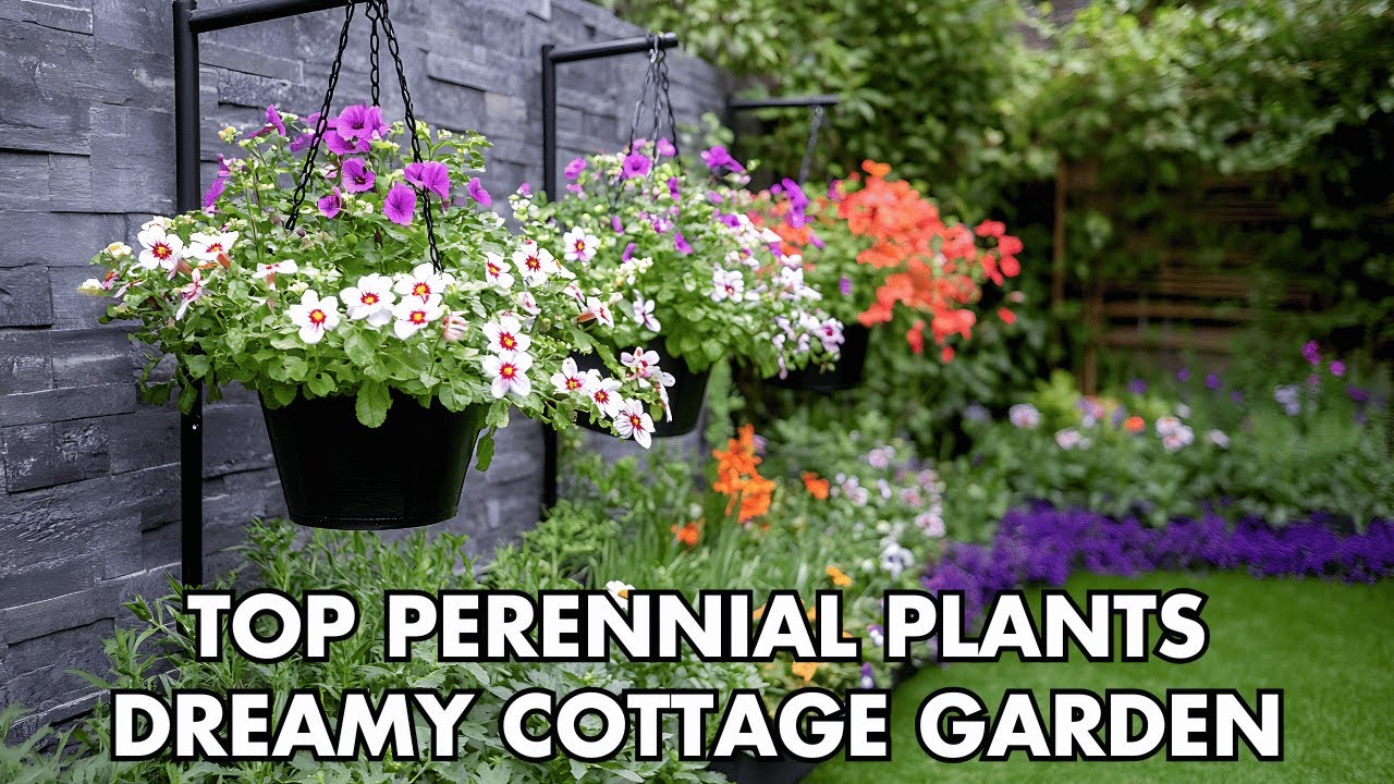 🌷🌼 Top Perennial Plants for a Dreamy Cottage Garden | Easy-Care Flowers for Year-Round Beauty