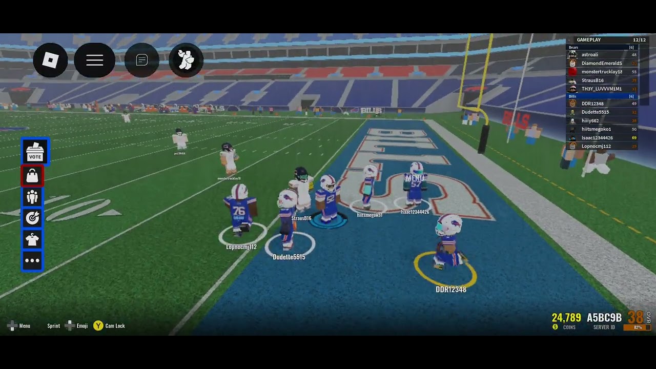 Having fun #football #fushenfootball 2 #roblox