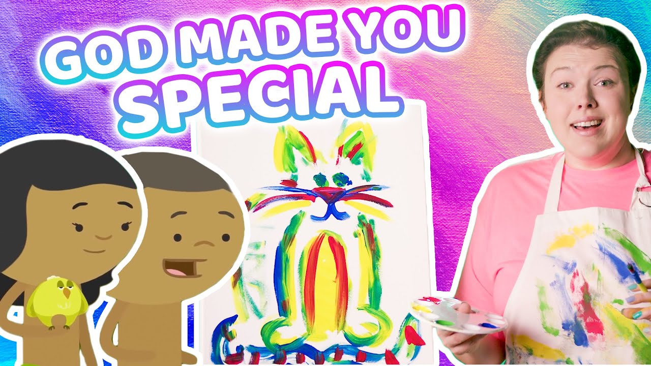 God Made You Special! | God Made People | Kids' Club Younger
