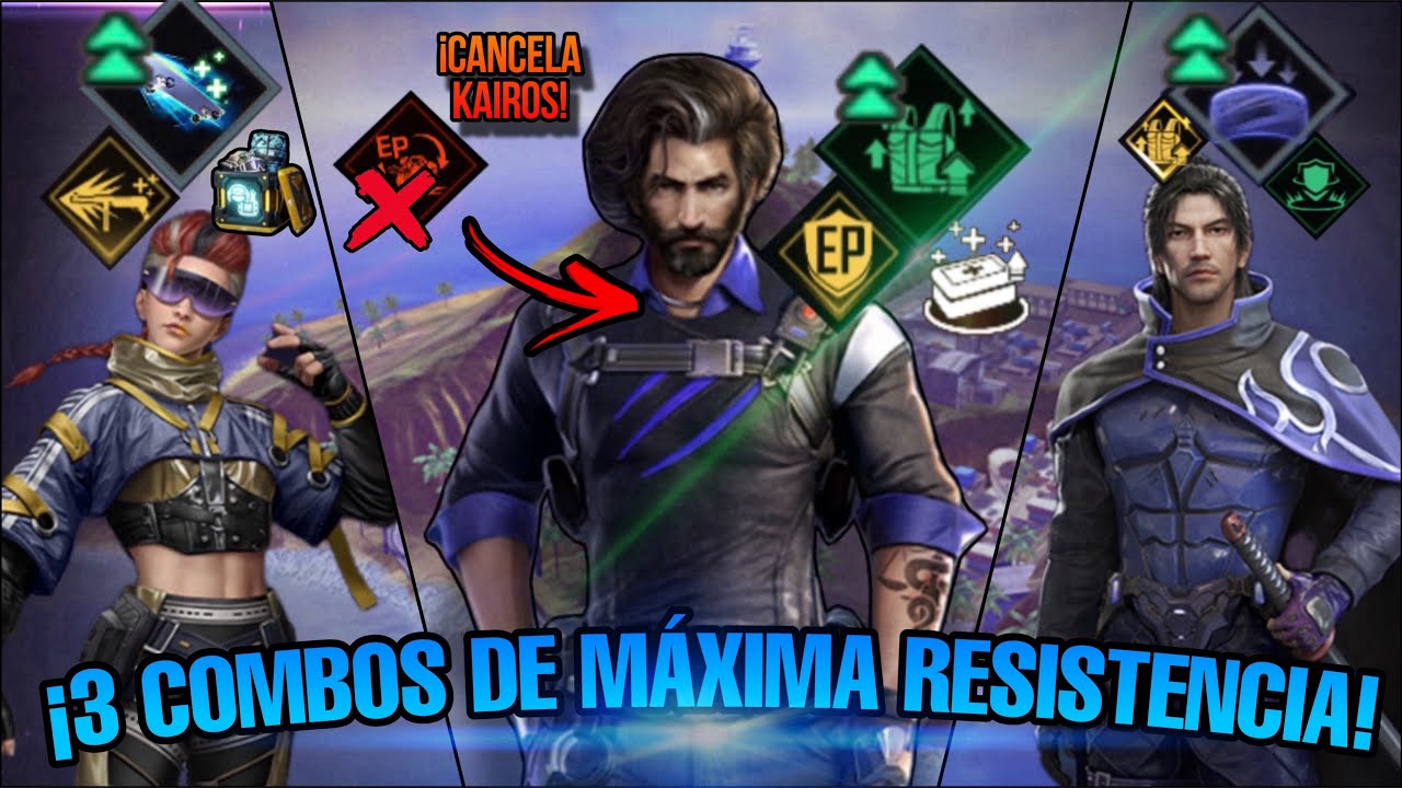 🔥 ¡3 NUEVOS COMBOS MODO TANQUE! 🔥 // ¡QUE CANCELAN A KAIROS! 😱 // FREE FIRE 🔥