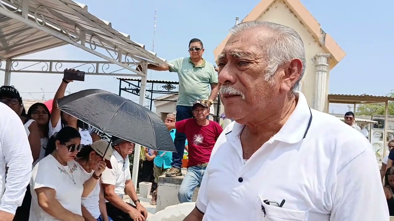 SEPELIO DEL PROF  JUAN HERNAN ALEMAN GONZALES, TUMBES 20 DE DICIEMBRE DEL 2025.