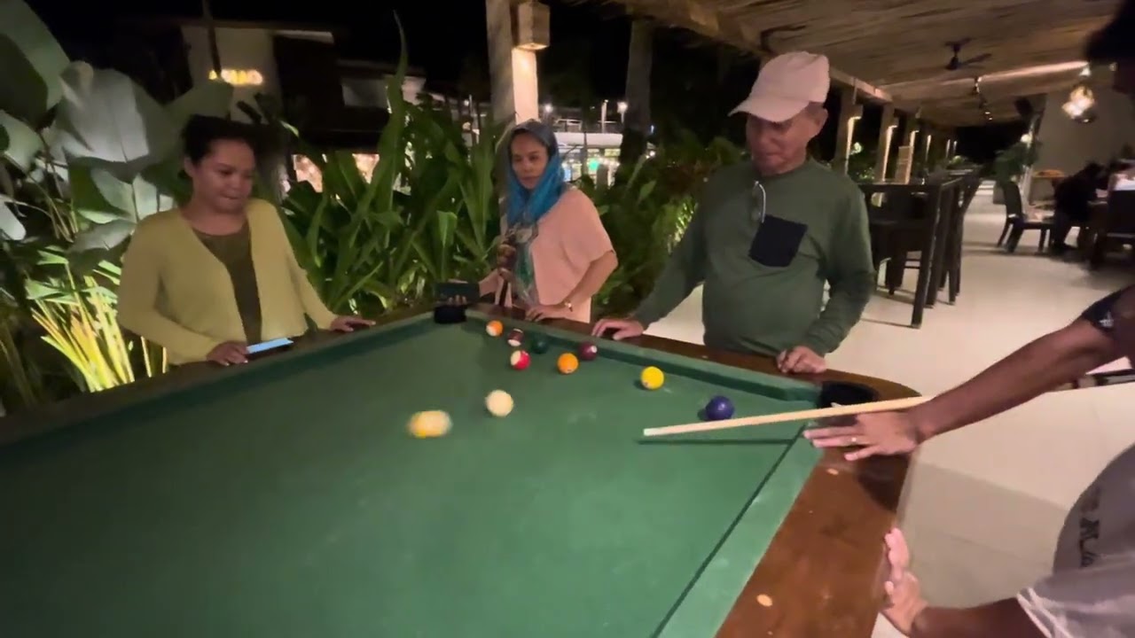 Billiards in El Nido (12.29.25) - Aguel & Salmani Fam 