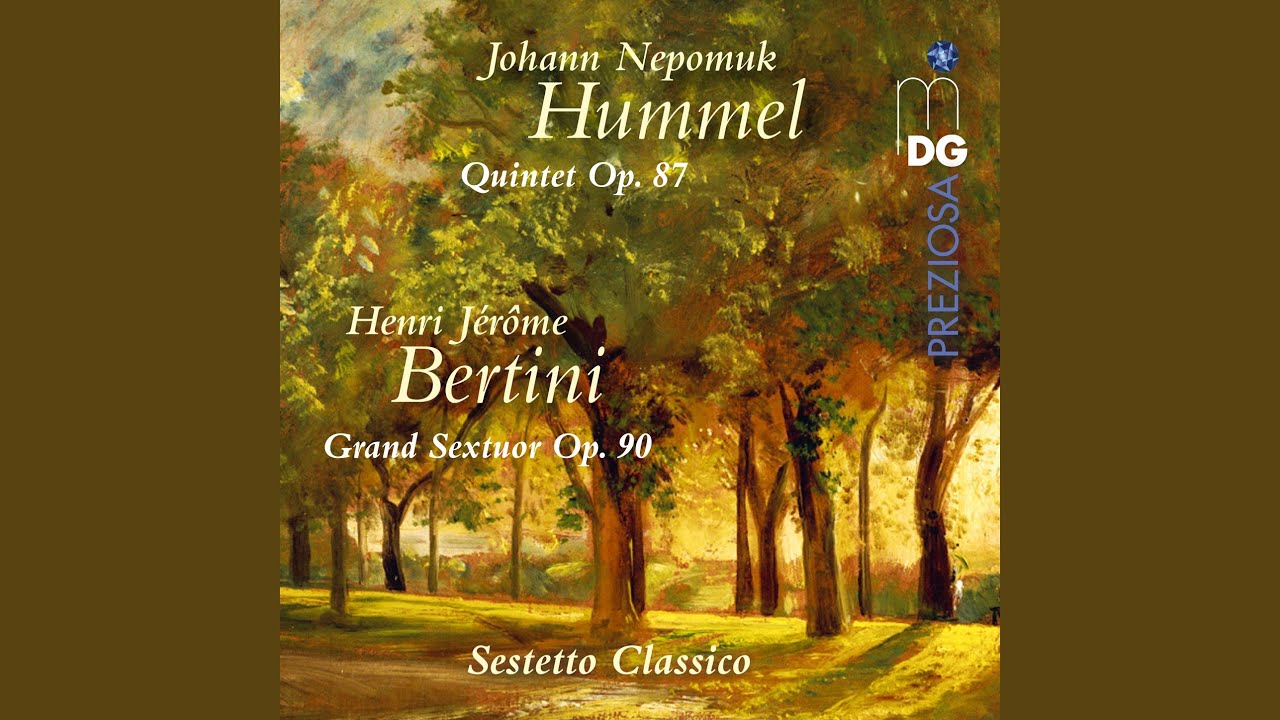 Grand Sextuor for Piano, 2 Violins, Viola, Violoncello and Double Bass in E Major, Op. 90: IV....