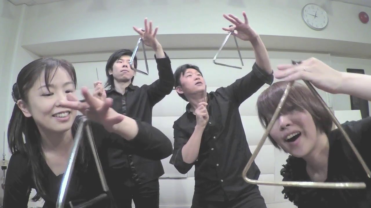 【トライアングル４重奏】「トライアングル・ミーティング」【作曲 山本晶子】