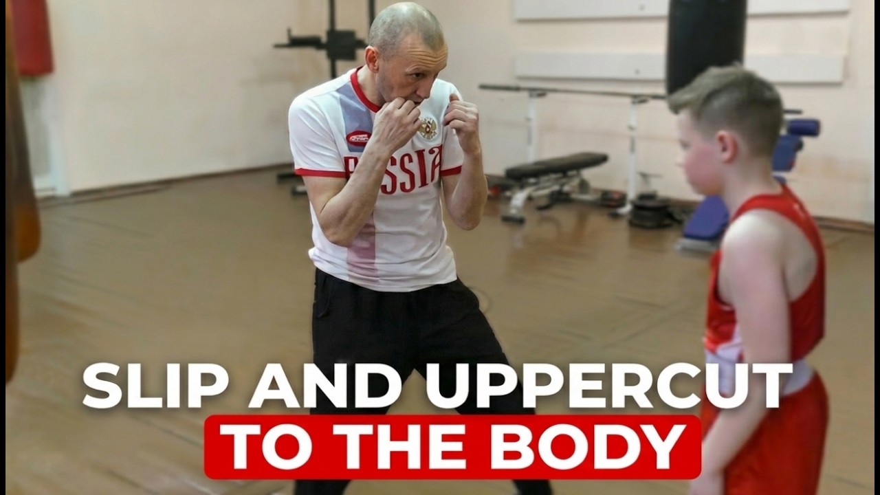 Boxing: slip and uppercut to the body