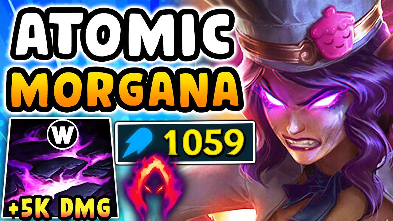 I made the enemy Karma RAGE QUIT with my 1059 AP Morgana Jungle