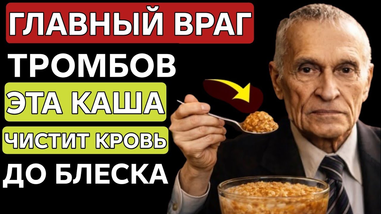 СЕРДЦЕ Будет Работать КАК ЧАСЫ!Съедайте эту КАШУ на завтрак! Рецепт кардиохирурга Амосова 