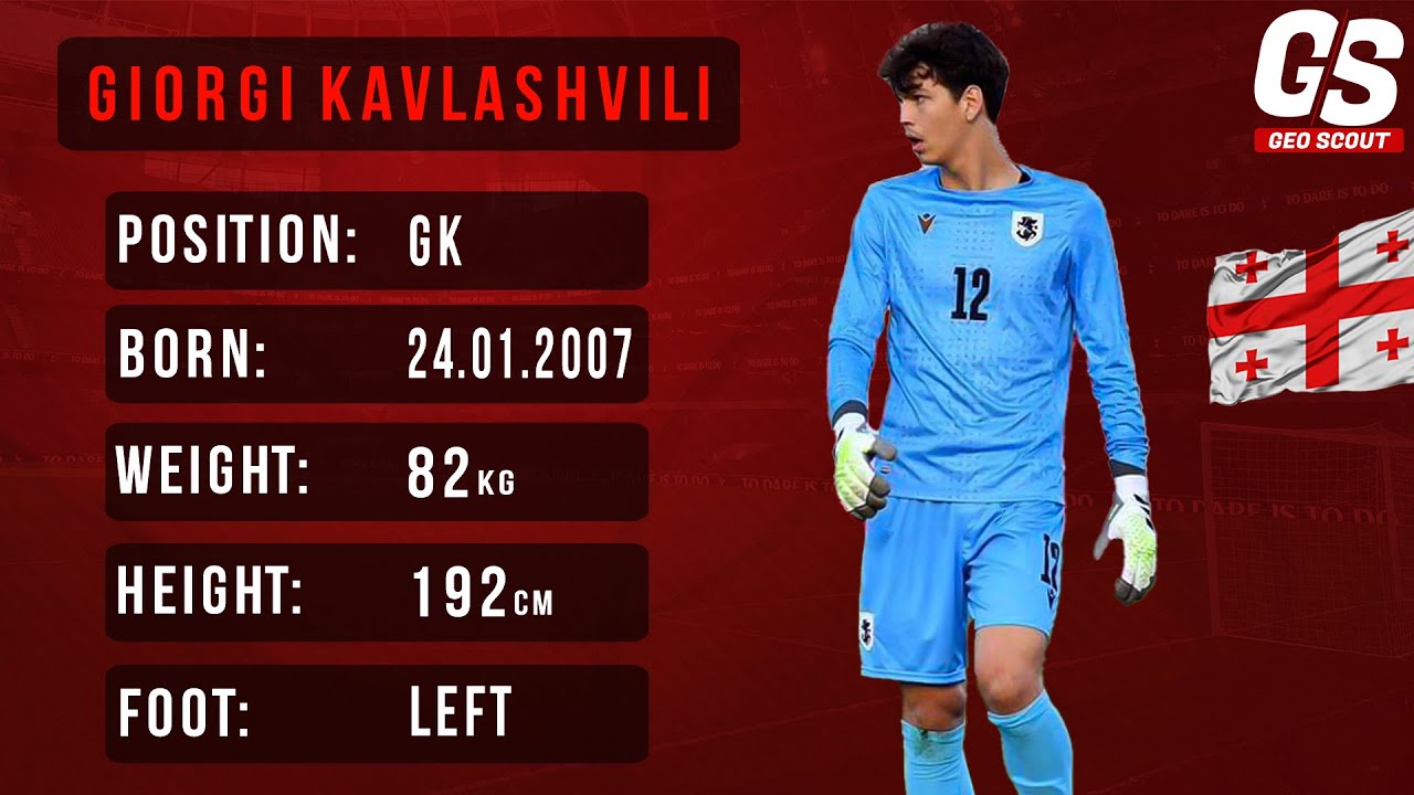 Giorgi Kavlashvili ► Best Saves & Passes ● Georgia U17 | HD