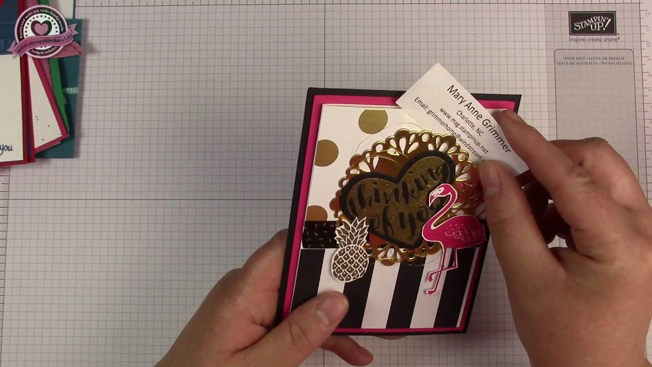 Swaps von der Stampin' Up! Prämienreise 2016
