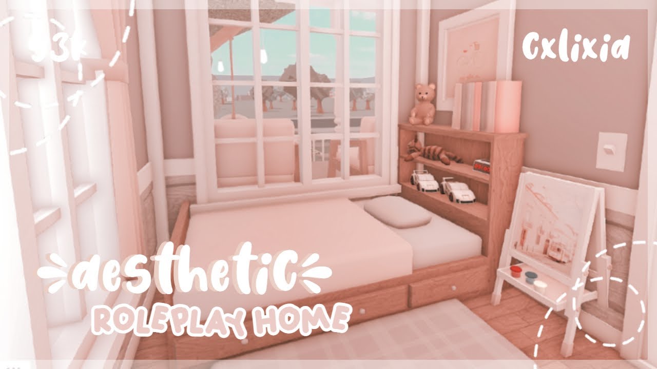 Bloxburg | 2-Story Aesthetic Family Home Interior | House Build | 100k