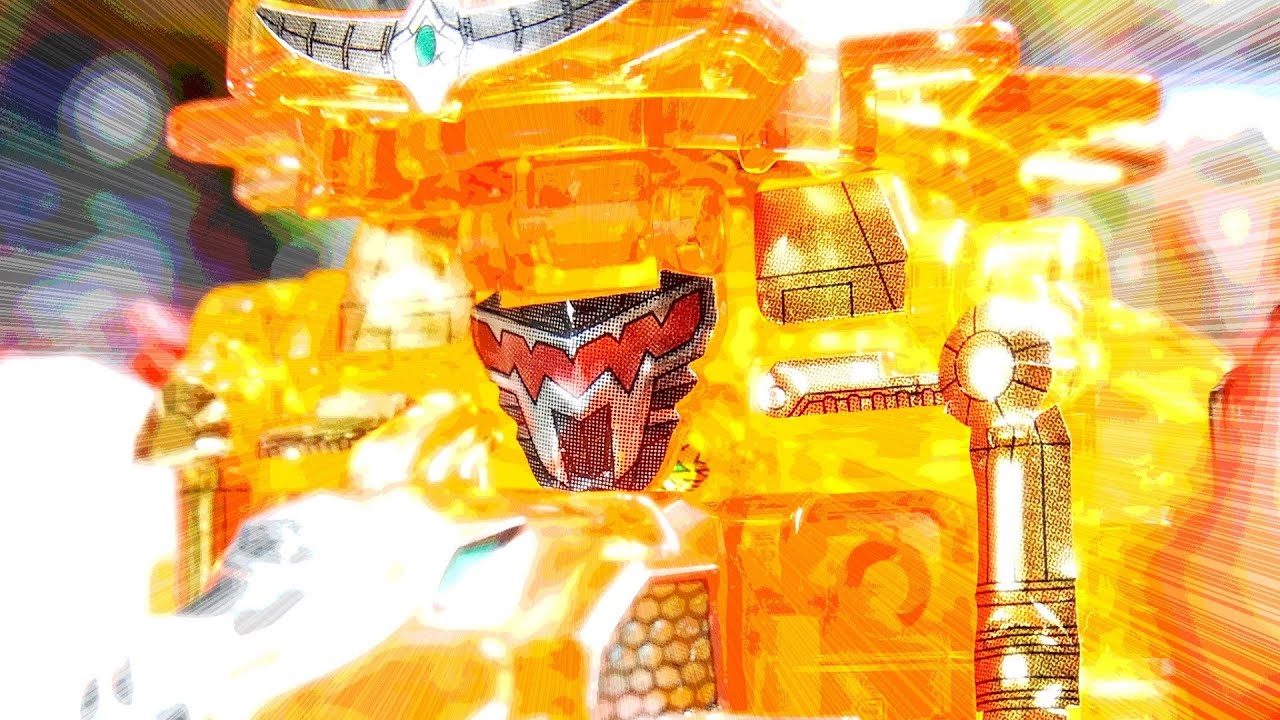【ニンニンジャーアッパレクリアVer.】よみがえるミニプラ　ダイノマル　ninninger