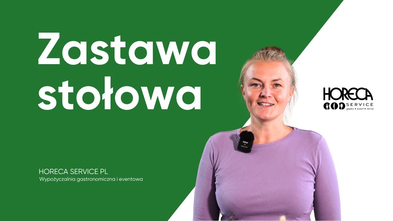 Zastawa stołowa - przykładowa aranżacja stołu | Horeca Service PL