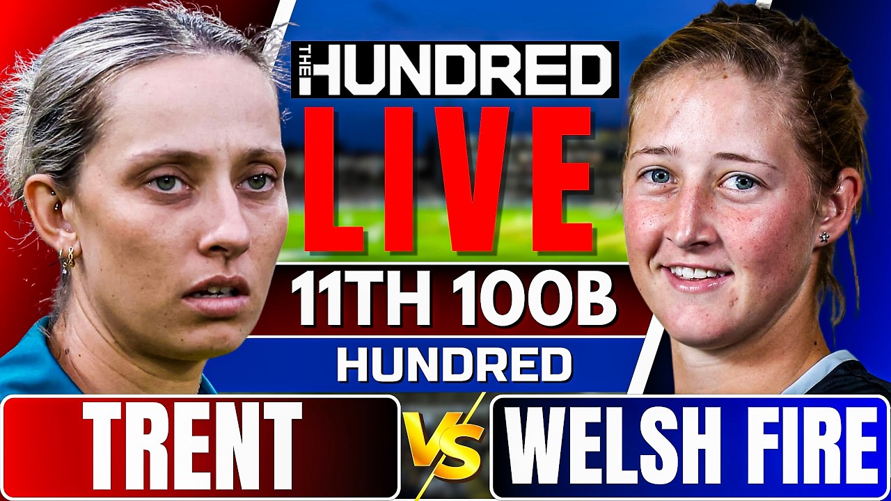 The Hundred Women Live: Trent Rockets vs Welsh Fire | 100 ball live match today | hundred women live