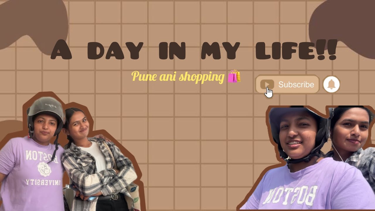 A day in my life| shopping 🛍️ |pune🛺| 