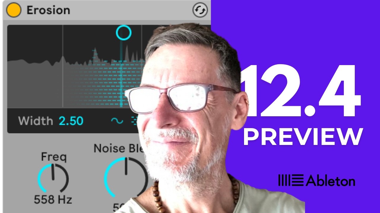 Ableton Live 12.4 Beta: New Erosion, Chorus & Delay Walkthrough