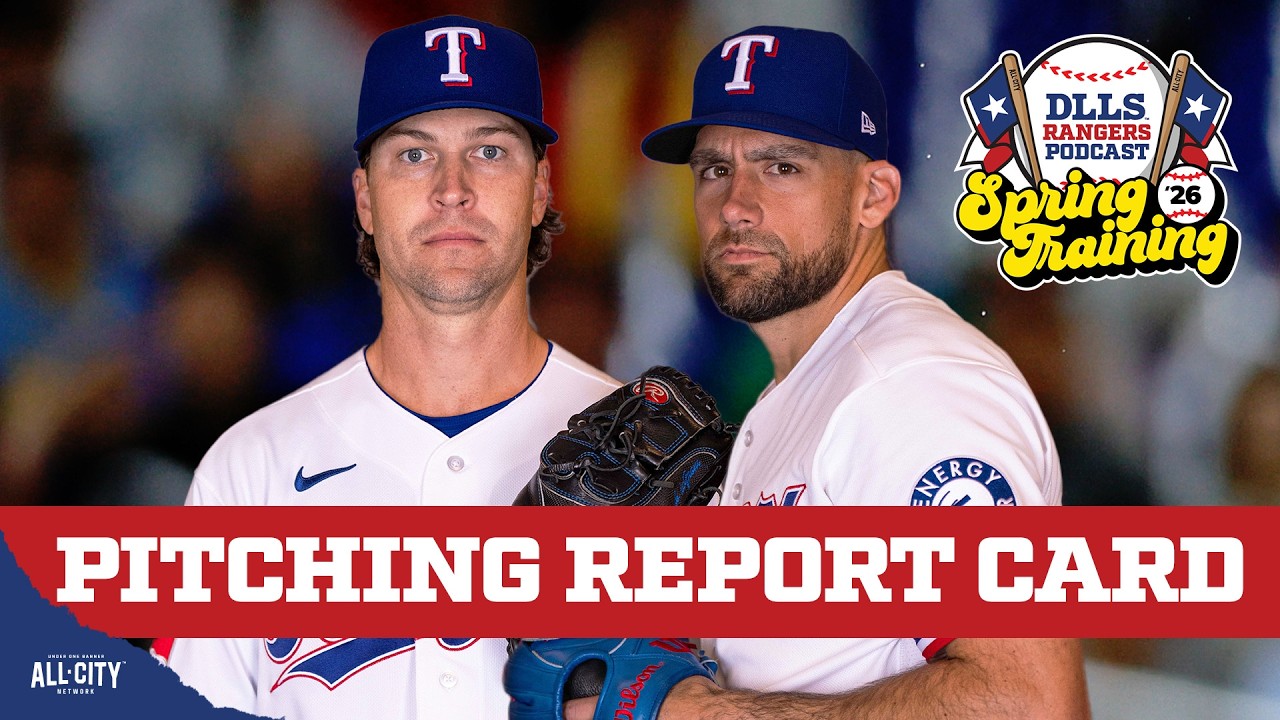 Grading Rangers' Nathan Eovaldi & Jacob deGrom's Pitching this Spring | DLLS Rangers Podcast