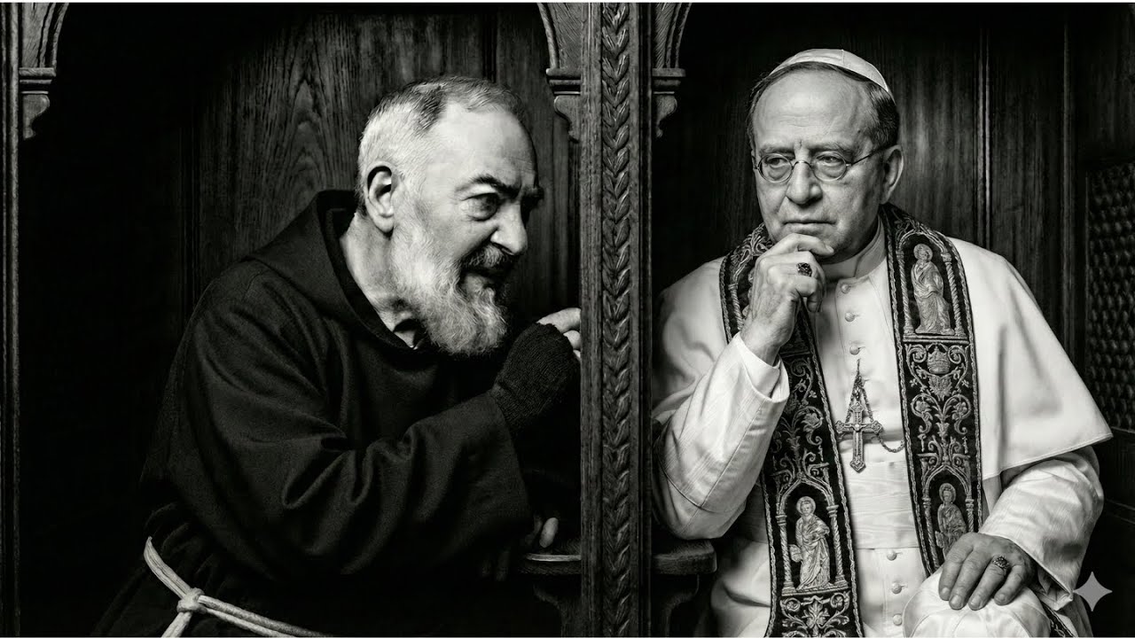 Il Papa costrinse Padre Pio a celebrare Messa da solo — 3 secondi dopo si pentì
