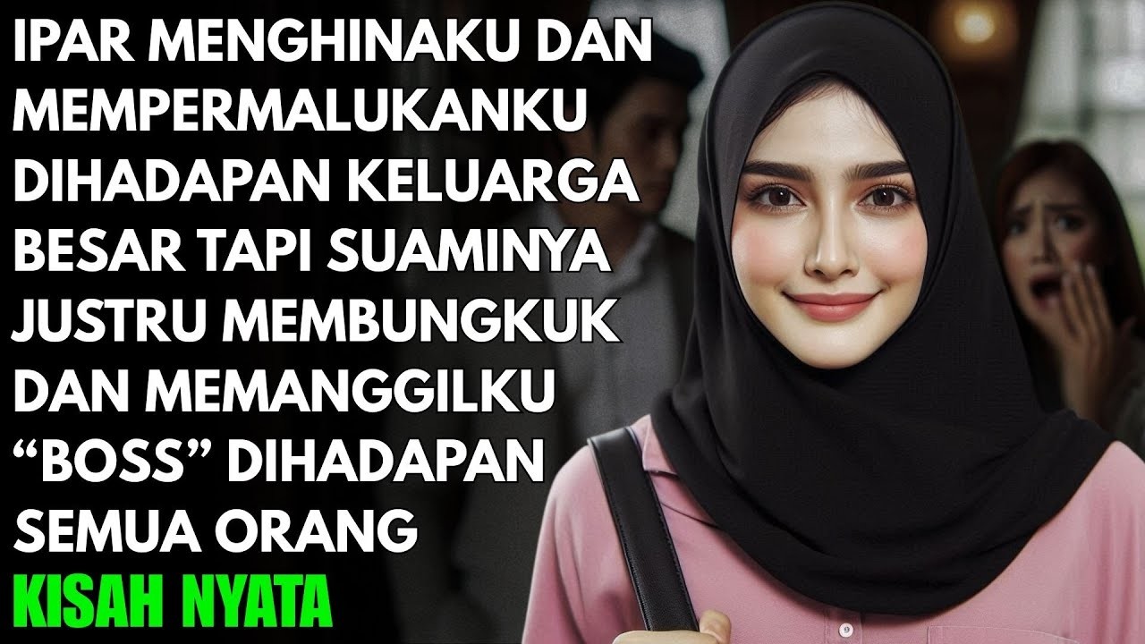 DIHINA DIPEMALUKAN IPAR DIHADAPAN KELUARGA BESAR - SUAMINYA JUSTRU MEMBUNGKUK DAN MEMANGGILKU 