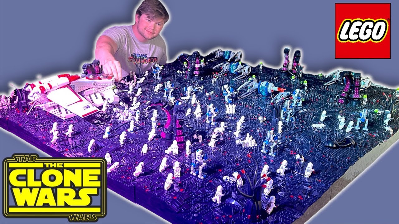 Я построил битву при Умбаре из LEGO