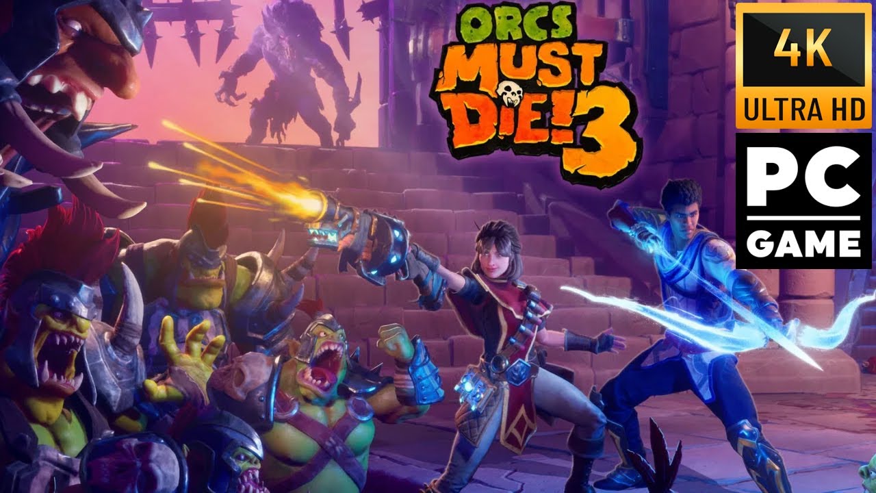 Orcs Must Die 3 Gameplay | PC 4K 2160p60fps UHD