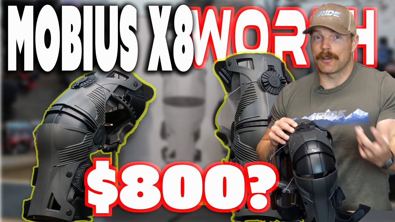 The BEST dirt bike KNEE BRACE out there? (Mobius X8)