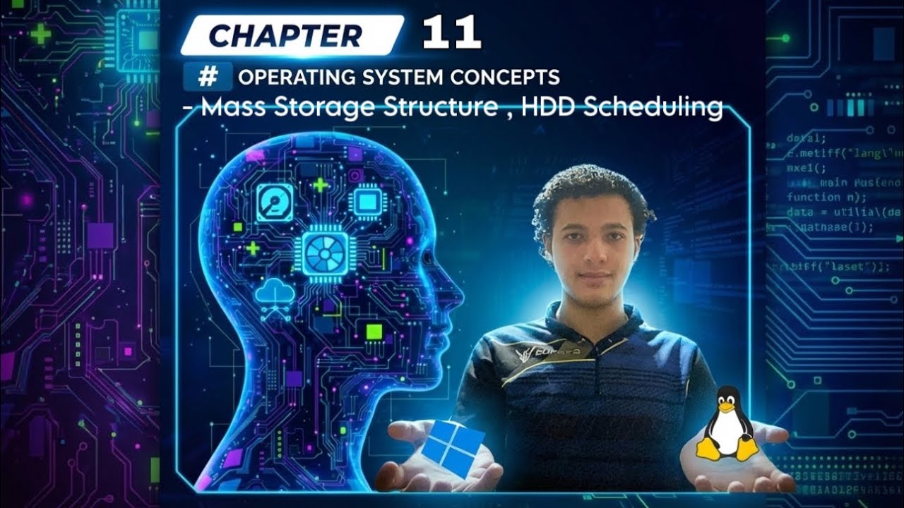 OS - Chapter 11 | Mass storage systems -أنظمة التخزين الثانوية 