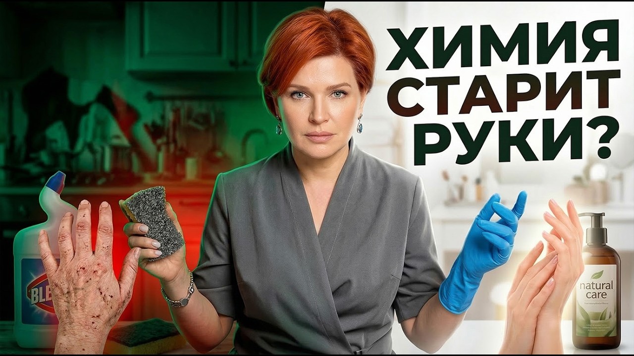 Эта Бытовая Химия разрушает ваши руки! НО ВАМ ОБ ЭТОМ НЕ СКАЖУТ!