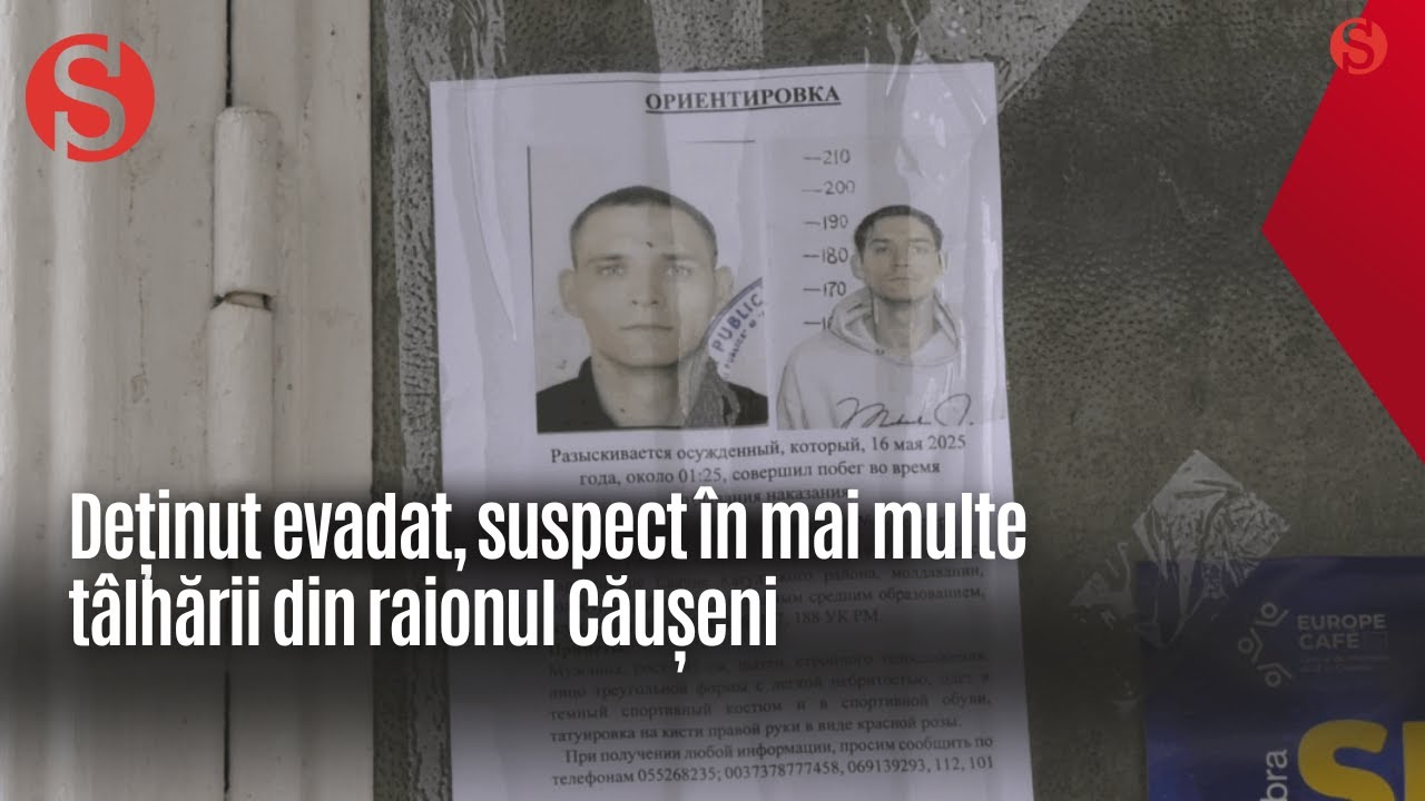 Val de furturi la Căușeni.Oamenii bănuiesc că &icirc;n spatele spargerilor stă deținutul evadat din Bender