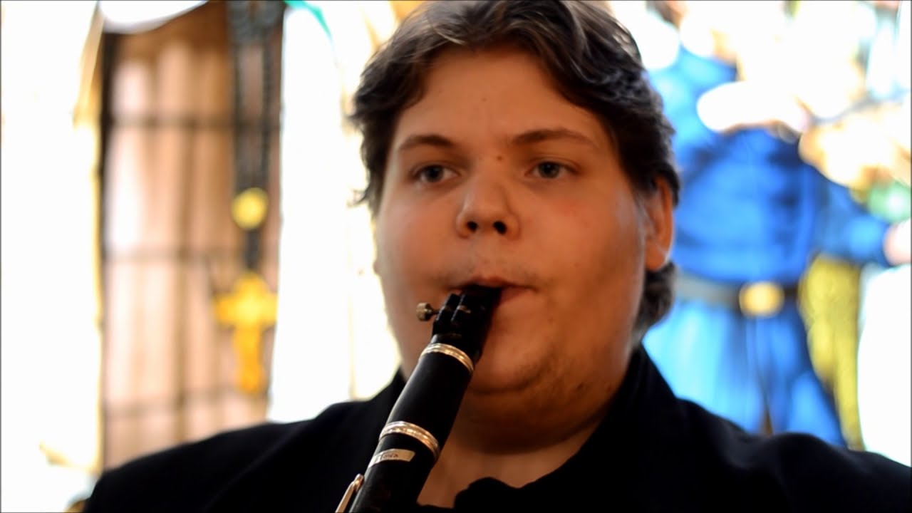 Bach - Sonata for solo violin in g minor, Presto - István Kohán - clarinet