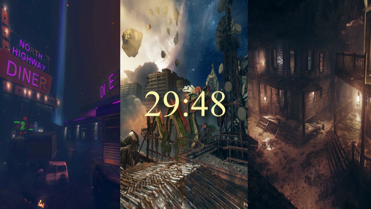 [FWR] Black Ops 2 Solo Super Easter Egg Speedrun [29:48] (4K)