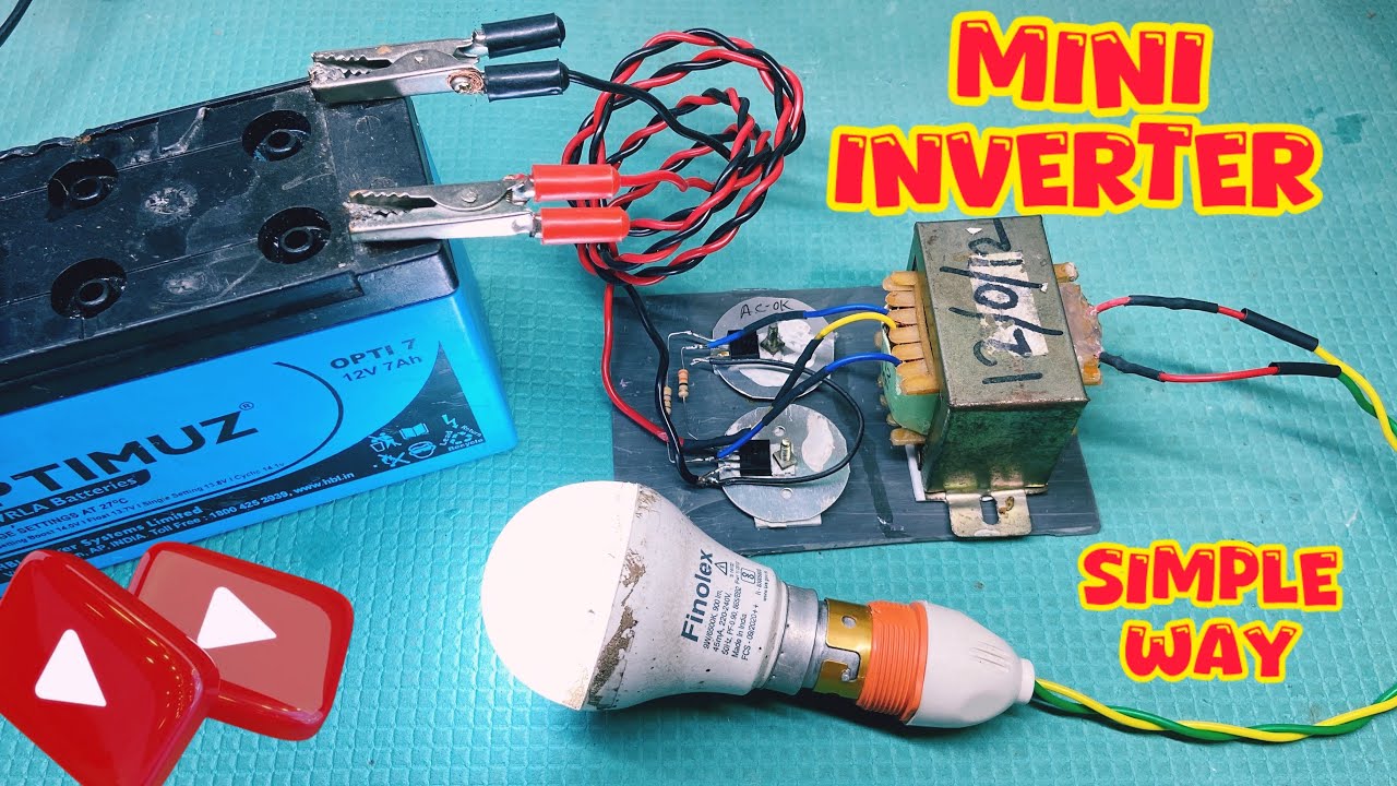 Inverter kivabe banabo | 13007 inverter | DIY mini inverter | inverter Kaise Banaen | 500w inverter 