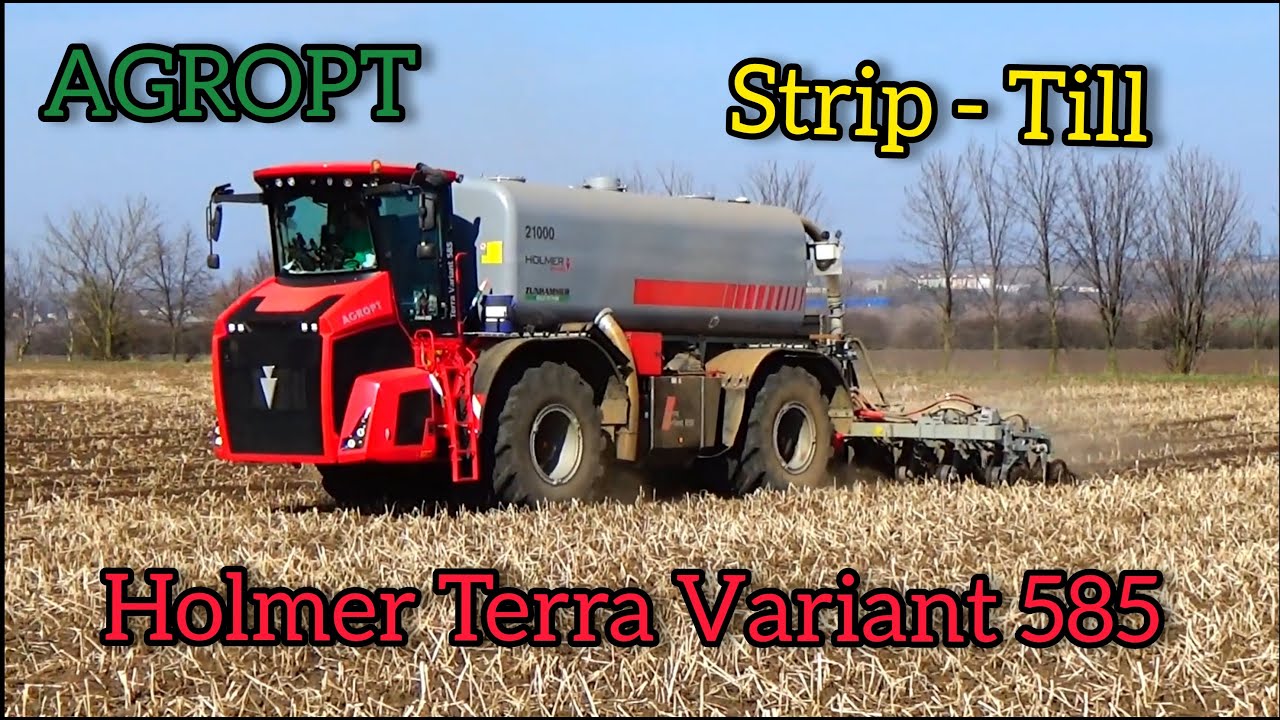 Strip-Till aplikace Digestátu 2021 | Holmer Terra Variant 585 | Gülle fahren 2021 |